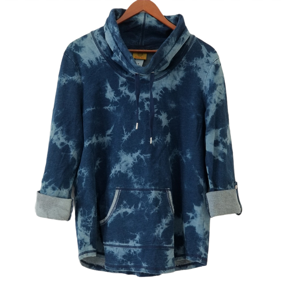 Ruby Rd. Sweater Tie-Dye Media-Pocket - Size M